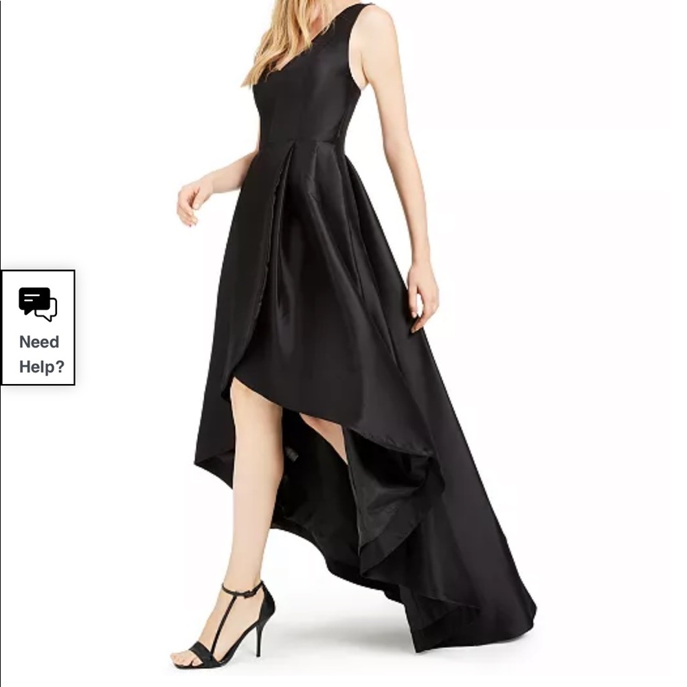 Calvin Klein hi low gown